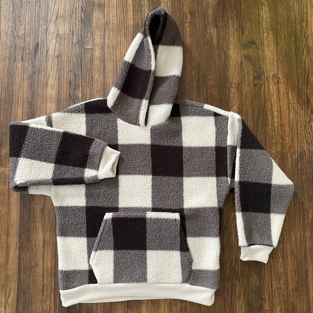 AE Fuzzy Sherpa Pullover Hoodie